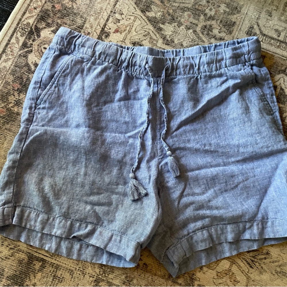 Talbots Light Blue High Waist Women's Shorts